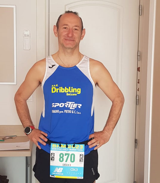 Luca Inglese Bibione Half Marathon